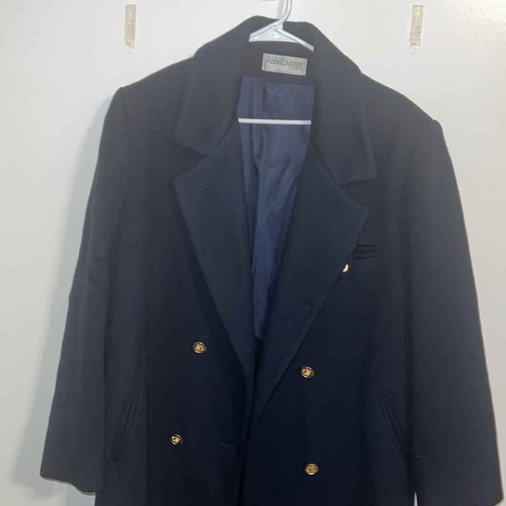 Forecaster of Boston Pure 100% Wool Trench coat only worn once! Like New size 16
